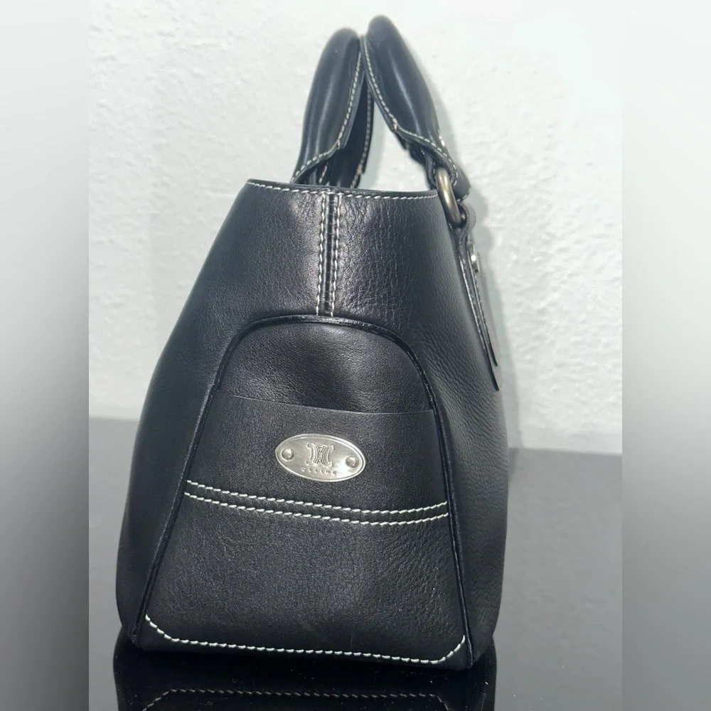 Celine Boogie Black Leather Bag‎ & Wallet Set